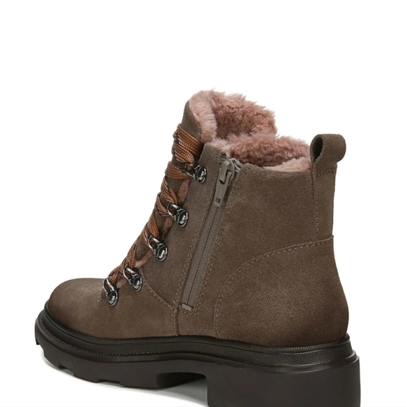 Naturalizer sz 9.5 Julian Shearling Hiker Booties hiking Waterproof boots - Picture 5 of 10